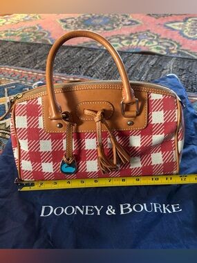 Dooney & Bourke Checked Speedy